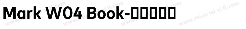Mark W04 Book字体转换